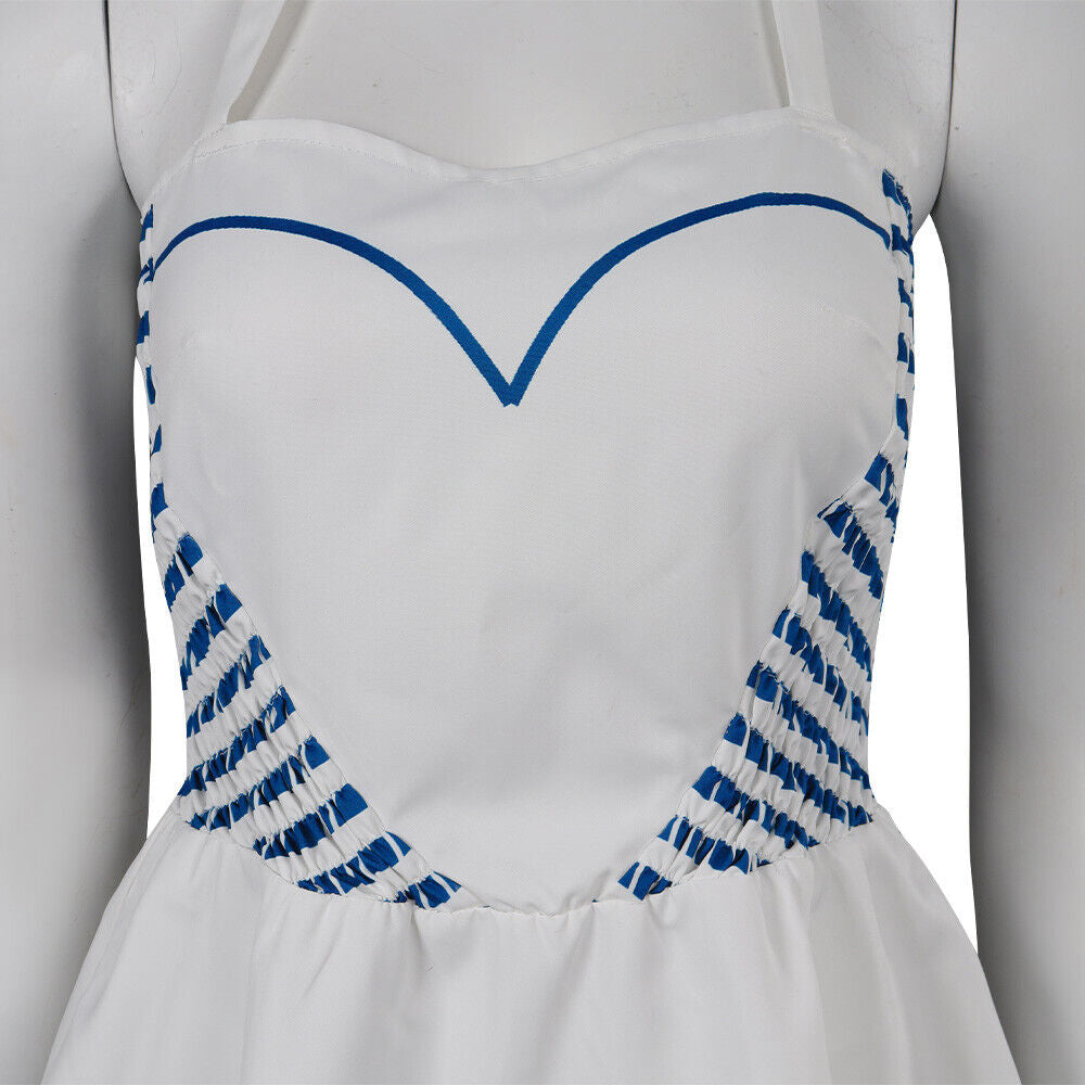 2023 Movie Barrbiei Margot Robbie Halloween Cosplay Womens Dress Fancy Outfit AU