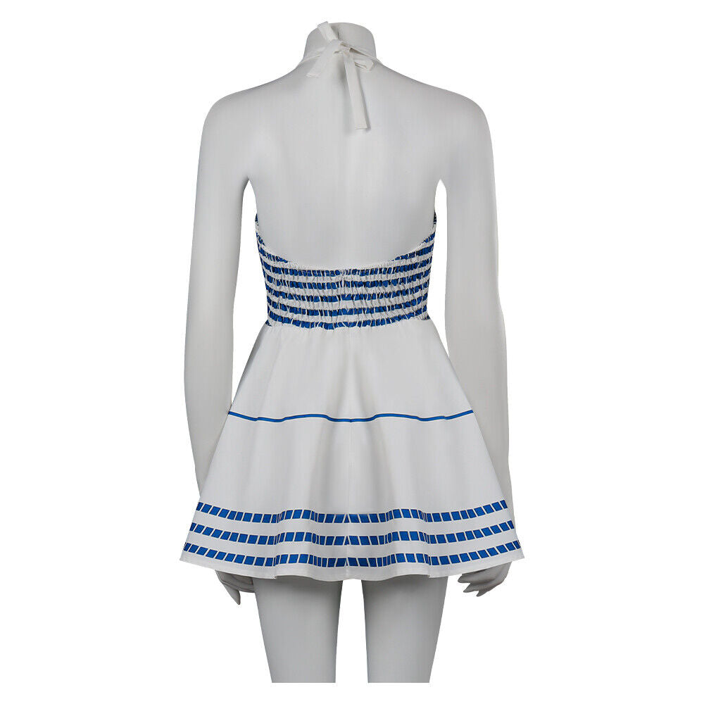 2023 Movie Barrbiei Margot Robbie Halloween Cosplay Womens Dress Fancy Outfit AU