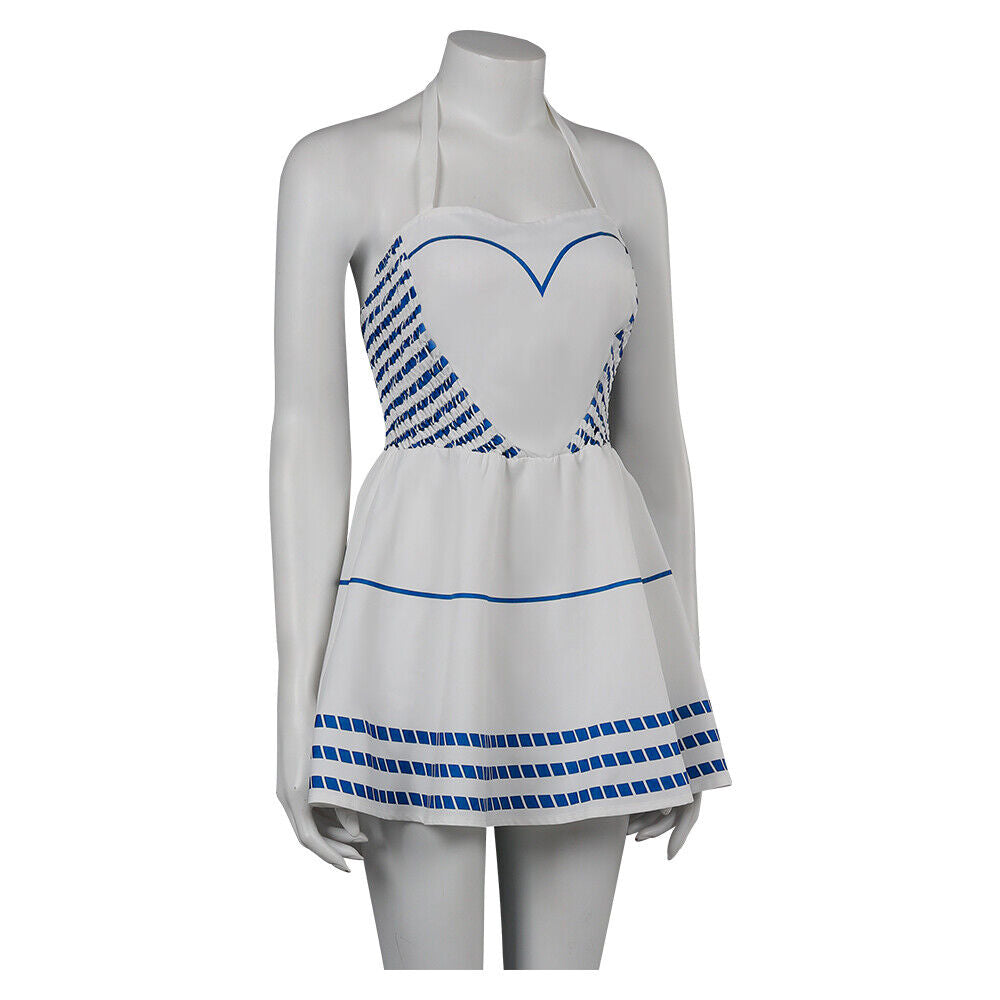 2023 Movie Barrbiei Margot Robbie Halloween Cosplay Womens Dress Fancy Outfit AU