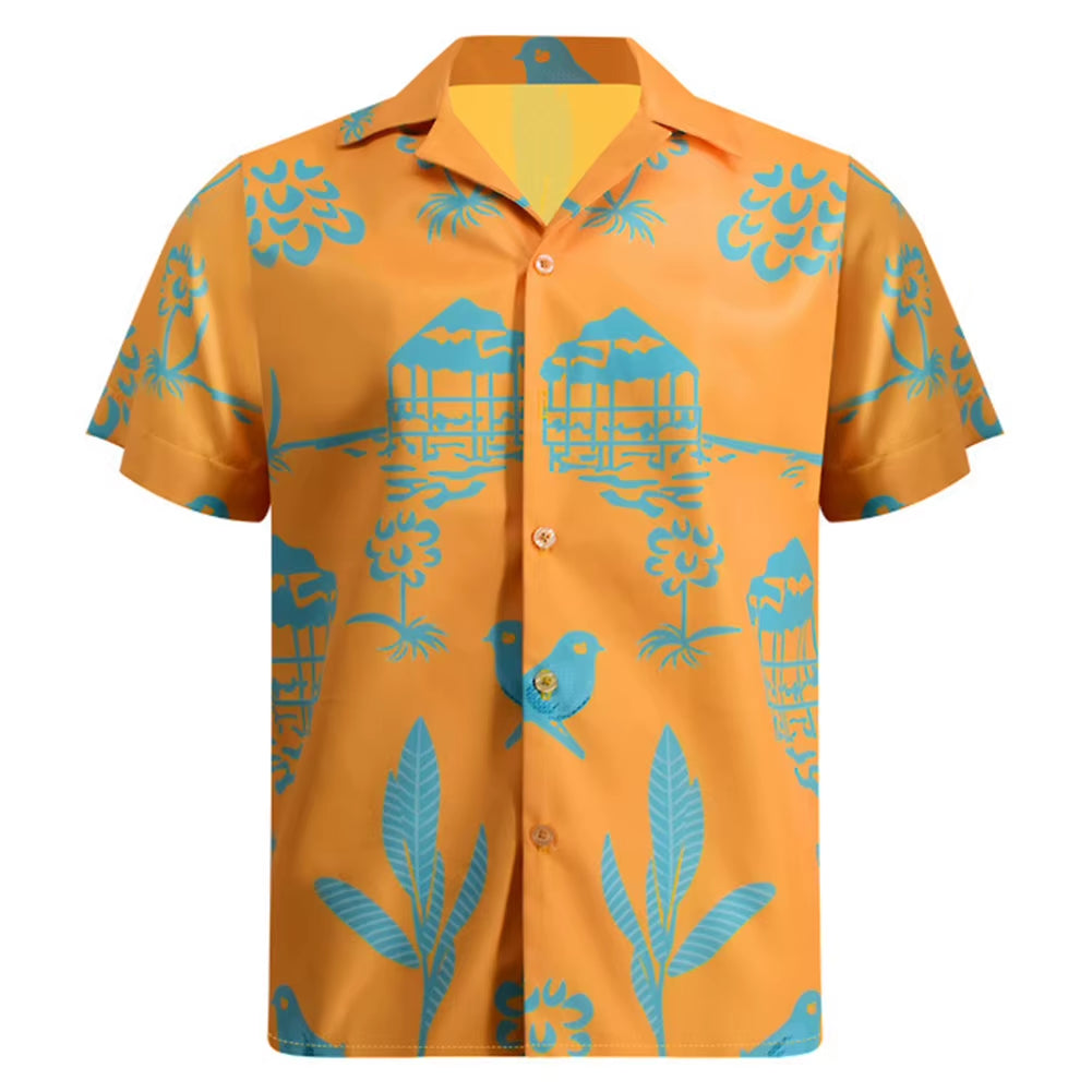 Ken Cosplay Fantasy 2023 Movie Barbei Disguise Costume Summer Shirt Beach Clothing Adult Men Cosplay Outfit Male Halloween Cloth