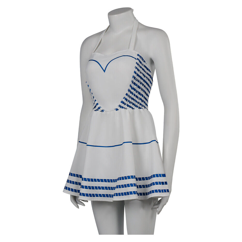 2023 Movie Barrbiei Margot Robbie Halloween Cosplay Womens Dress Fancy Outfit AU